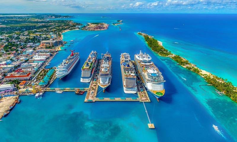 Du thuyền Harmony Of The Seas ở Bahamas, quần đảo Caribbean