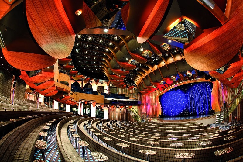 Phòng giải trí trên tàu 'Costa Deliziosa' của công ty vận tải biển Costa Cruises.