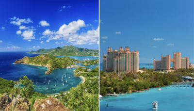 Những người Mỹ chưa đi du lịch có nhiều khả năng sẽ đi đến Bahamas, Caribe hoặc Bermuda
