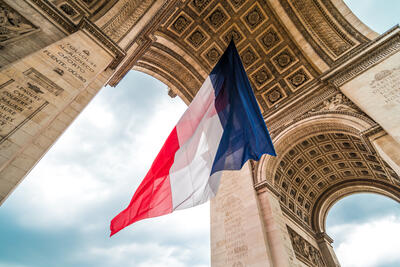 French-flag-in-Paris