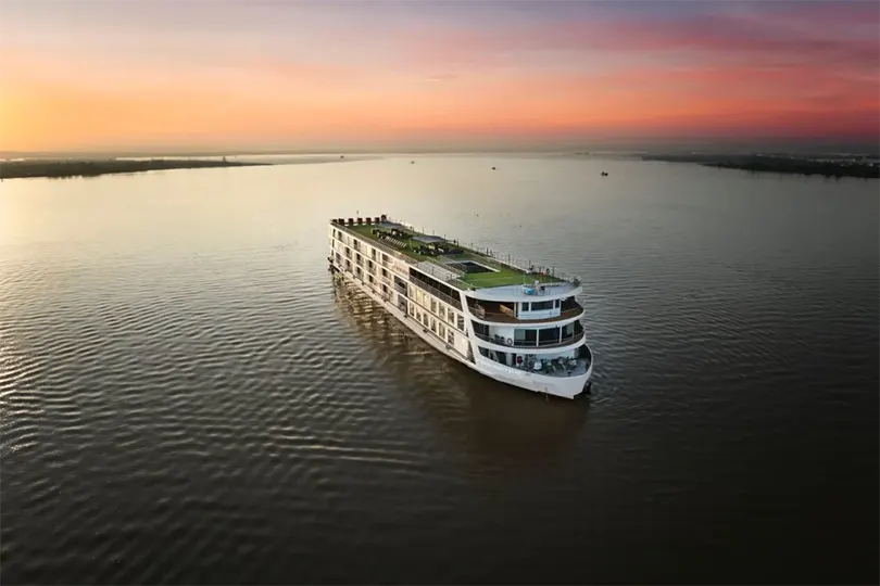 Nếu không gian là ưu tiên hàng đầu thì chuyến tour du thuyền trên sông Mekong này dành cho bạn